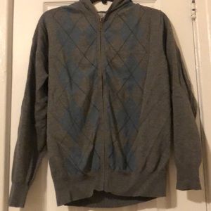 Argyle cardigan